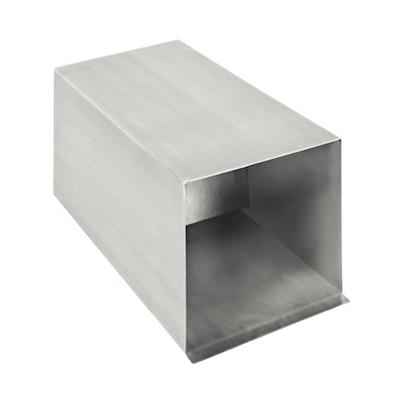 Box Mini Scupper - Stainless Steel - 2.5 X 2.5 X 12